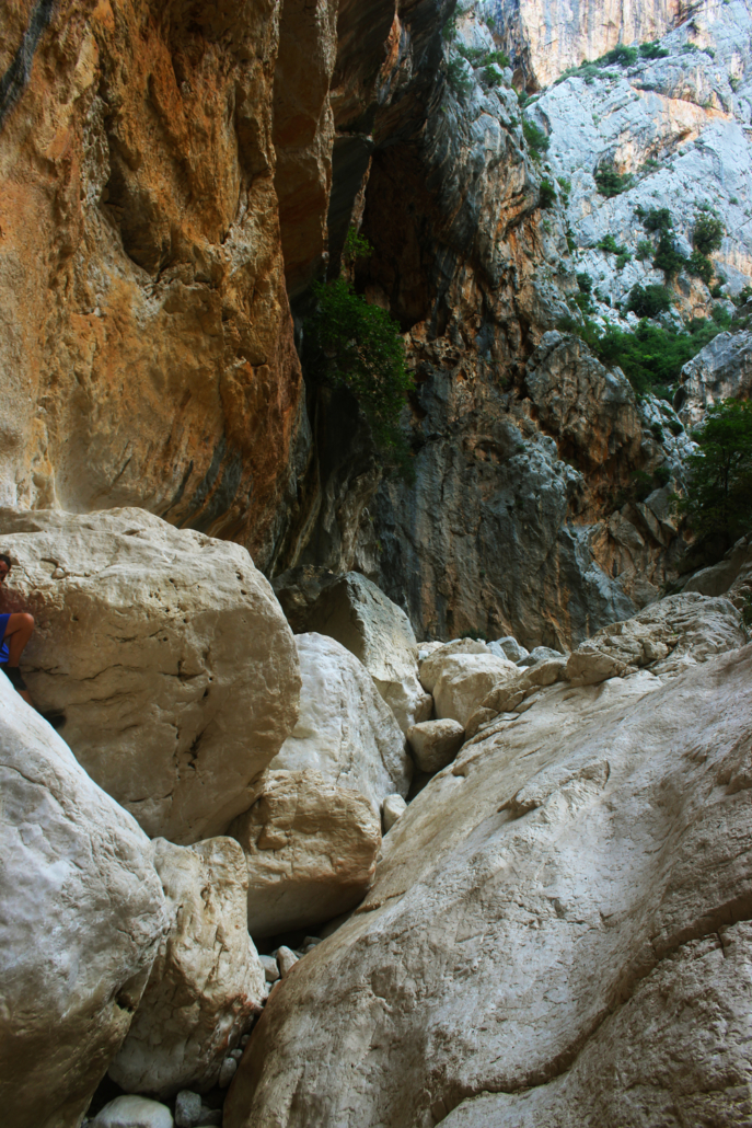 Trekking in Extremform: in der Gola Gorropu in Sardinien