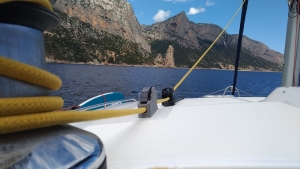 Bootstrip mit der MOtorjacht entlang Sardiniens Küsten